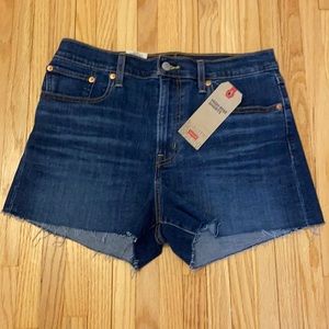 Levi’s High Rise Jean Shorts